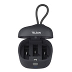 Telesin Boîtier de Charge pour RØDE sans Fil GO & GOII, Batterie 4000 mAh