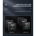 Telesin Boîtier de Charge pour RØDE sans Fil GO & GOII, Batterie 4000 mAh