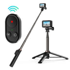 Telesin Vlog-selfie stick voor GoPro met Bluetooth remote en telefoonhouder