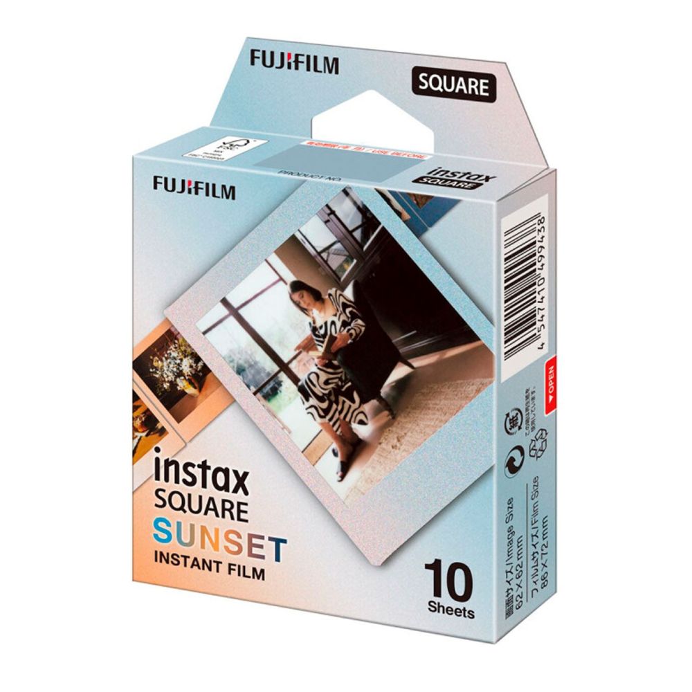 Fujifilm Instax SQUARE Sunset Rainbow Pellicola WW1