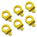 SPRIG Cable Opening 9mm 1/4”-20, Giallo, 6-Pack