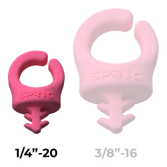 SPRIG Cable Opening 9mm 1/4”-20 - Rosa - 6-Pack