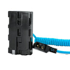Kondor Blue D Tap a cable NPF de batería ficticia serie L de Sony