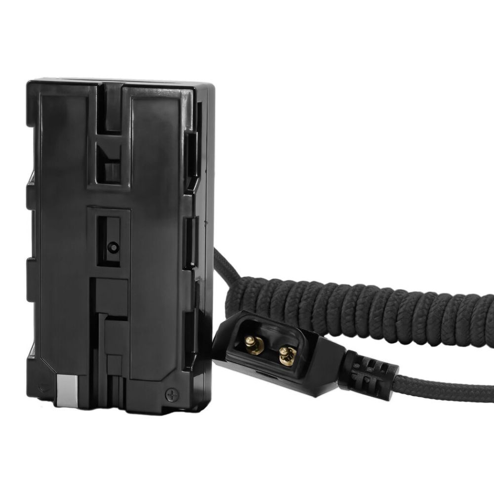 Kondor Blue D Tap a cable NPF de batería ficticia serie L de Sony (negro)
