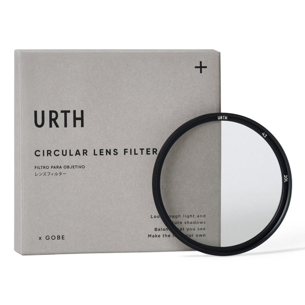 Urth 43mm Ethereal 1/8 Black Mist Objetivo Filtro (Plus+)