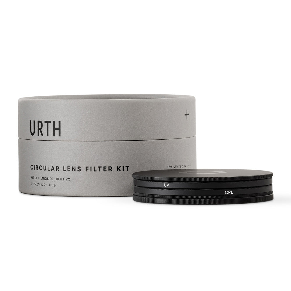 Urth 37mm UV + Circular Polarizing (CPL) Objetivo Filtro Kit (Plus+)