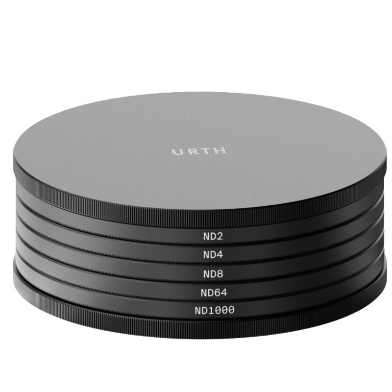 Urth 49mm ND2, ND4, ND8, ND64, ND1000 Objektivfilter Kit (Plus+)