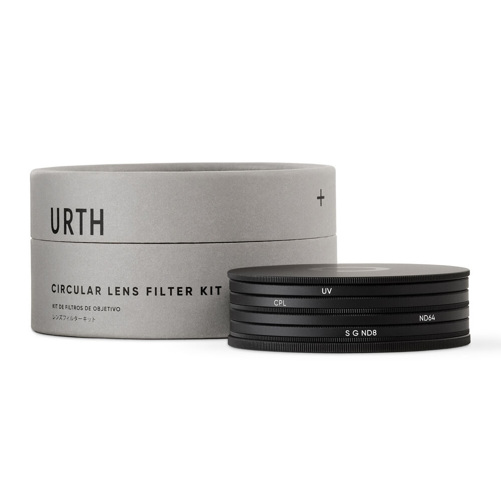 Urth 67mm UV, Circular Polarizing (CPL), ND64, Soft Grad ND8 Lens Filter Kit (Plus+)
