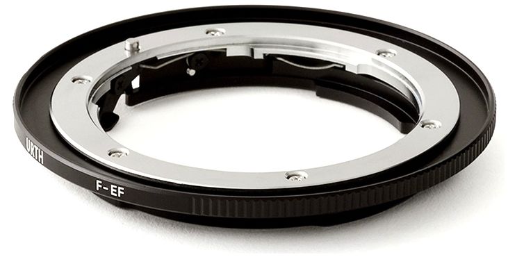 Urth Adaptador de montura de objetivo: Compatible con objetivo Nikon F a Cuerpo de cámara Canon (EF / EF-S)