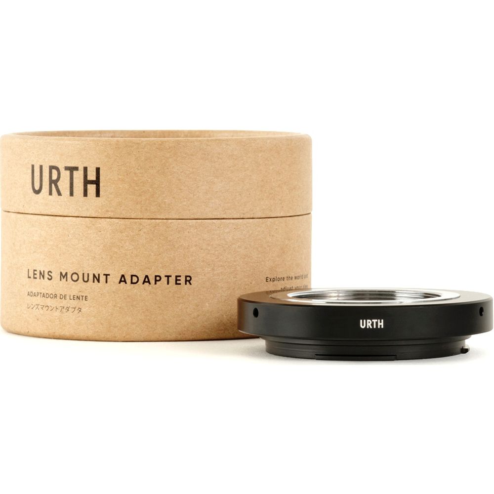 Urth Adaptador de montura de objetivo: compatible con objetivos M39 y cámaras Canon RF