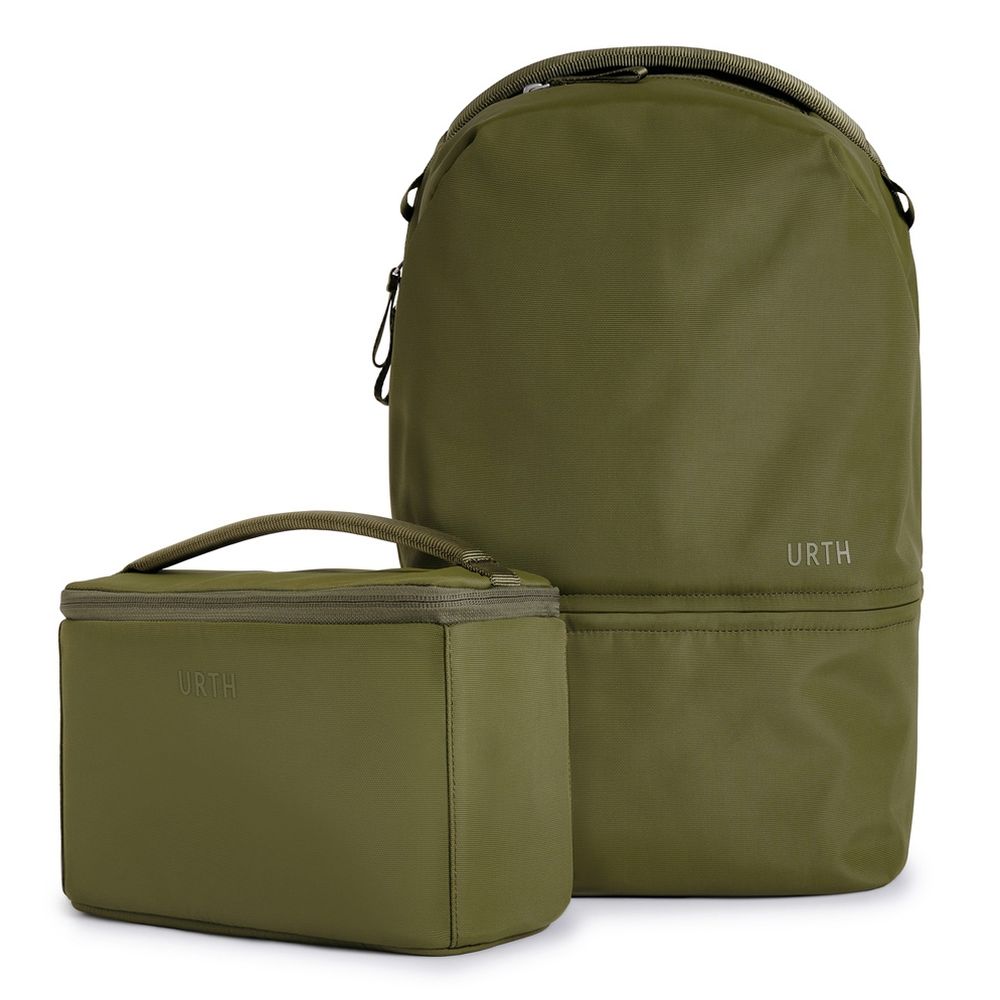 Urth Arkose 20L Mochila + inserto para cámara (verde)