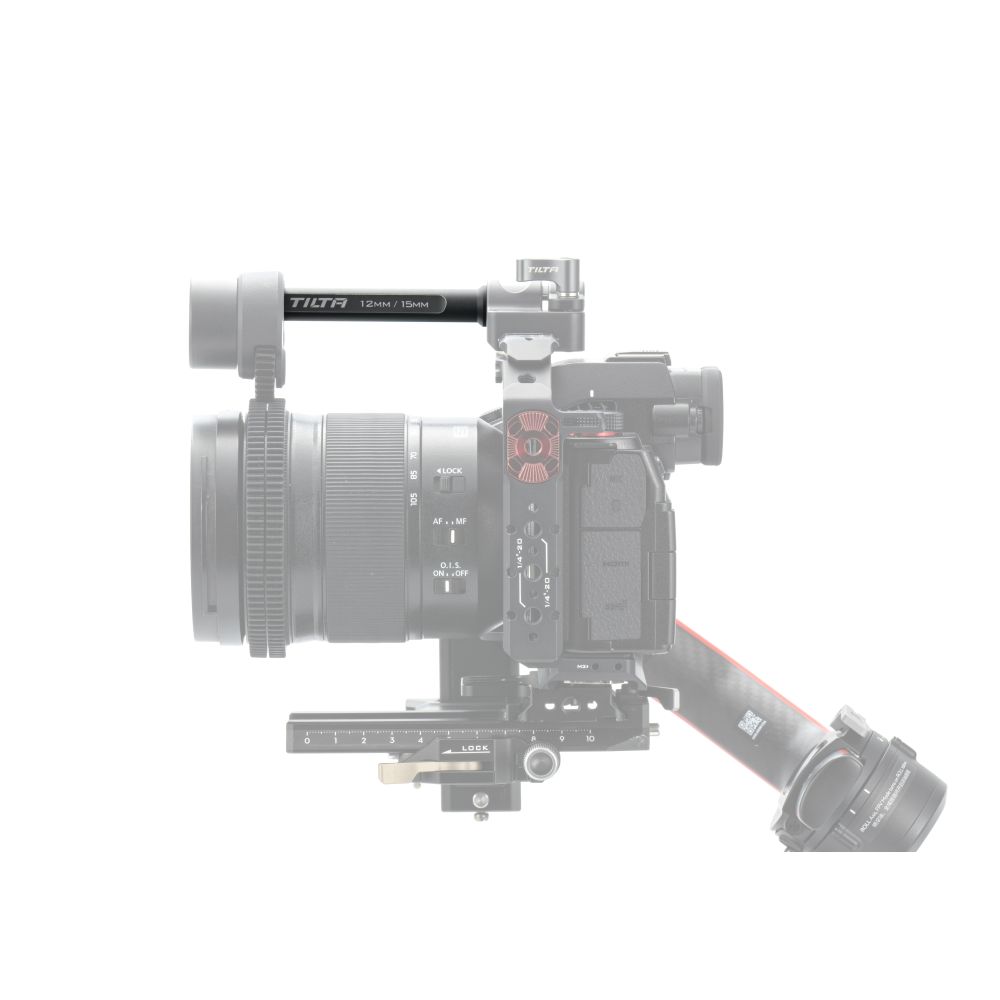 Tilta 15mm to 12mm DJI Rod Adapter - zwart