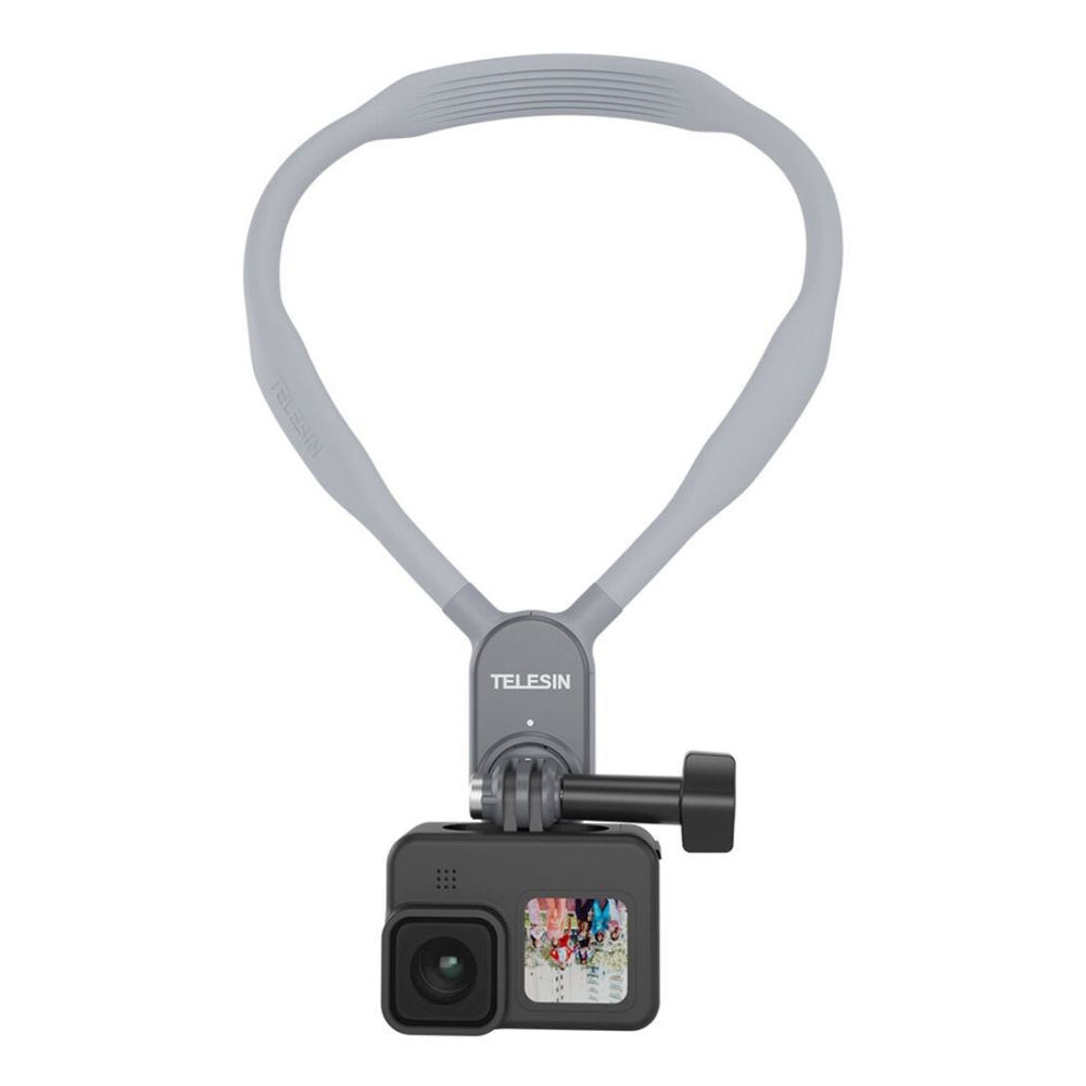 Telesin Supporto magnetico da collo per GoPro