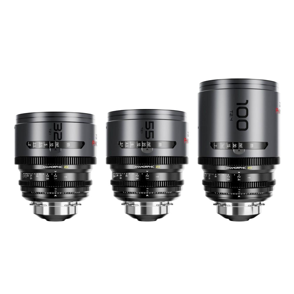 DZOFilm Pavo Anamórfico kit de 6 objetivos