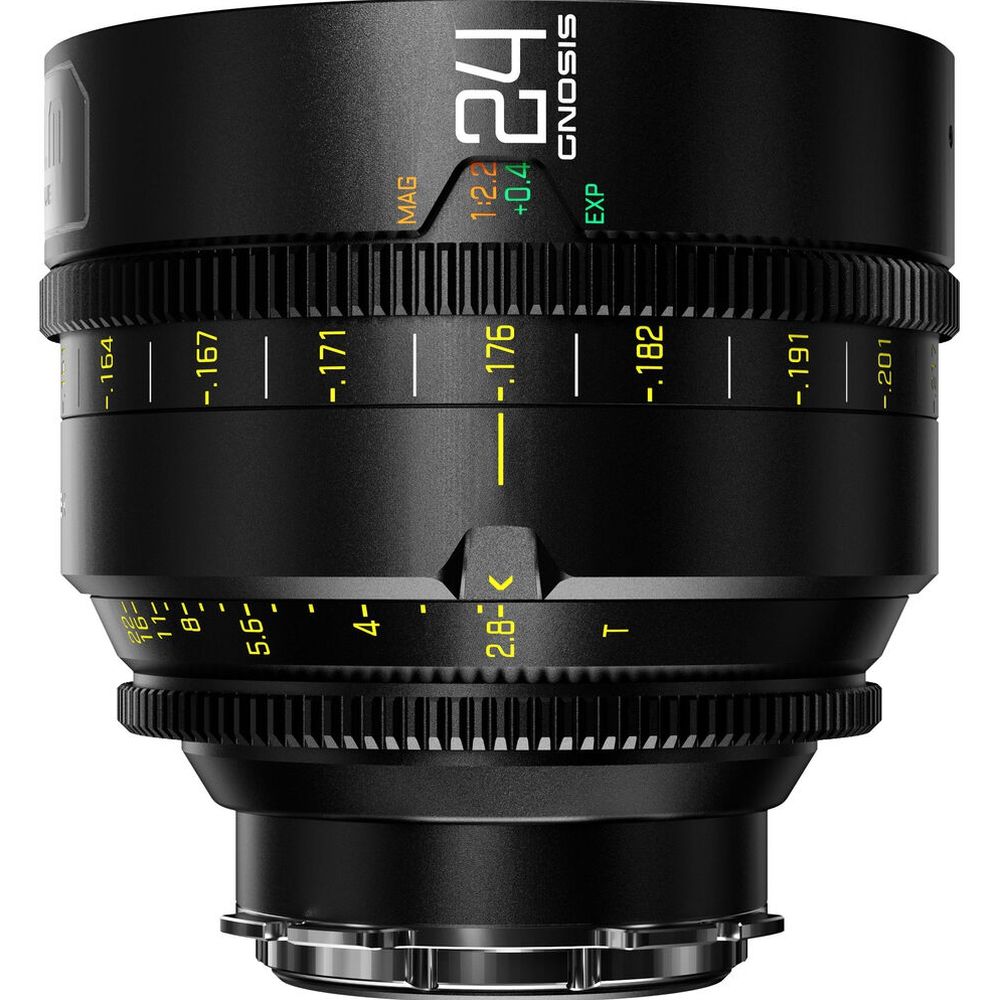 DZOFilm Gnosis 24mm T2.8 Macro Prime Lens in Safety Case (metric)