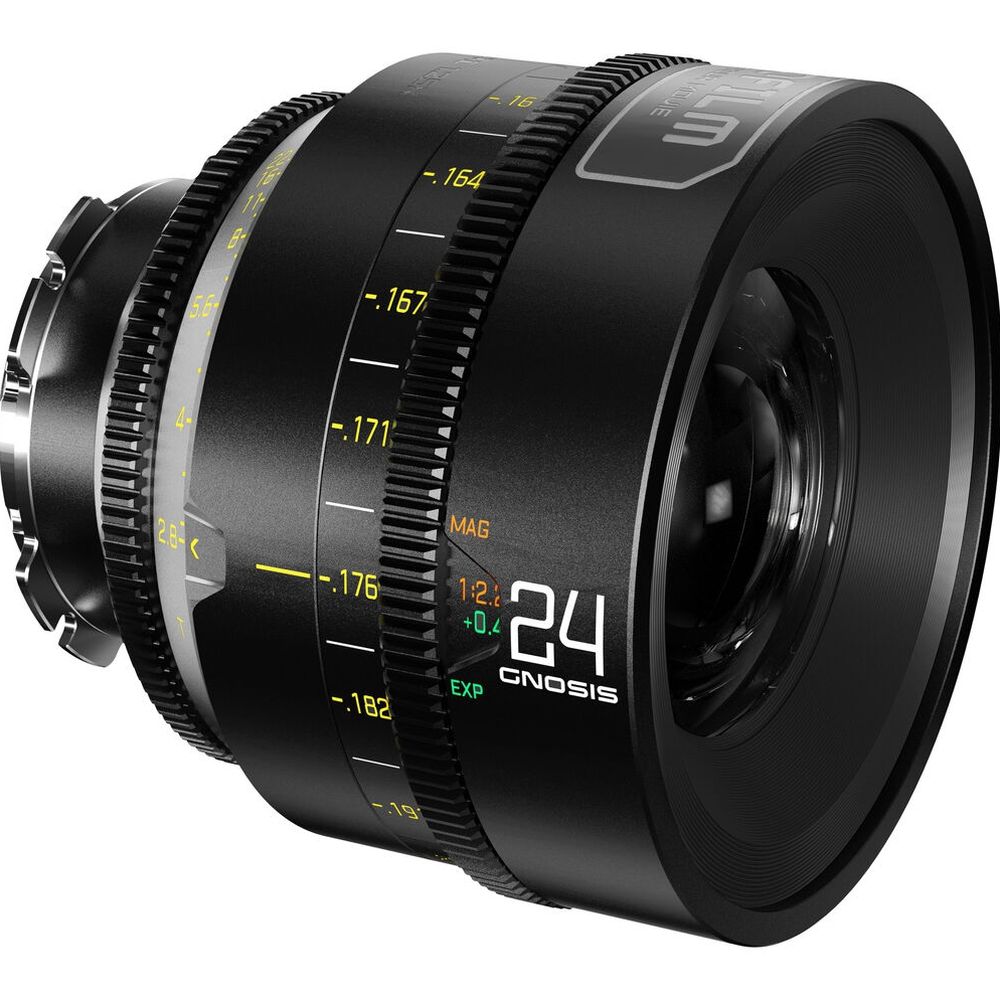 DZOFilm Gnosis 24mm T2.8 Macro Prime Lens in Safety Case (metric)