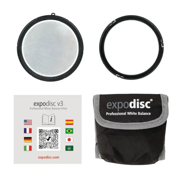 Expodisc v3.0 82mm professioneel witbalans filter