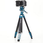 Benro Cyanbird Aluminium trípode con FS20PRO kop