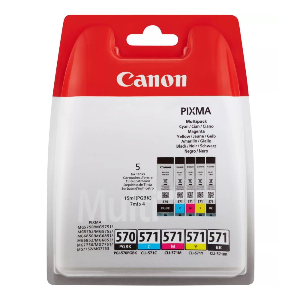 Canon PGI-570/CLI-571 Paquete múltiple