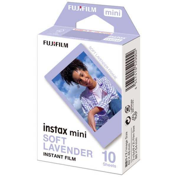 Fujifilm INSTAX mini Instant Film - Soft Lavender / 10 pack