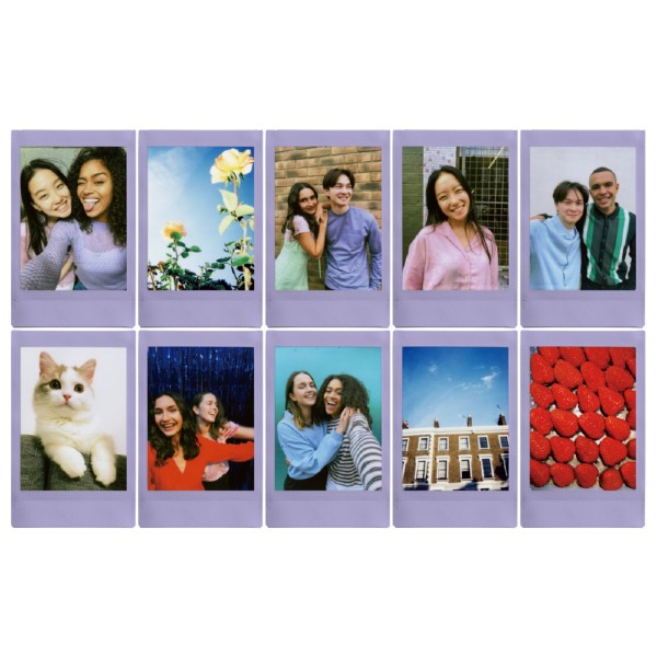 Fujifilm INSTAX mini Instant Film - Soft Lavender / 10 pack