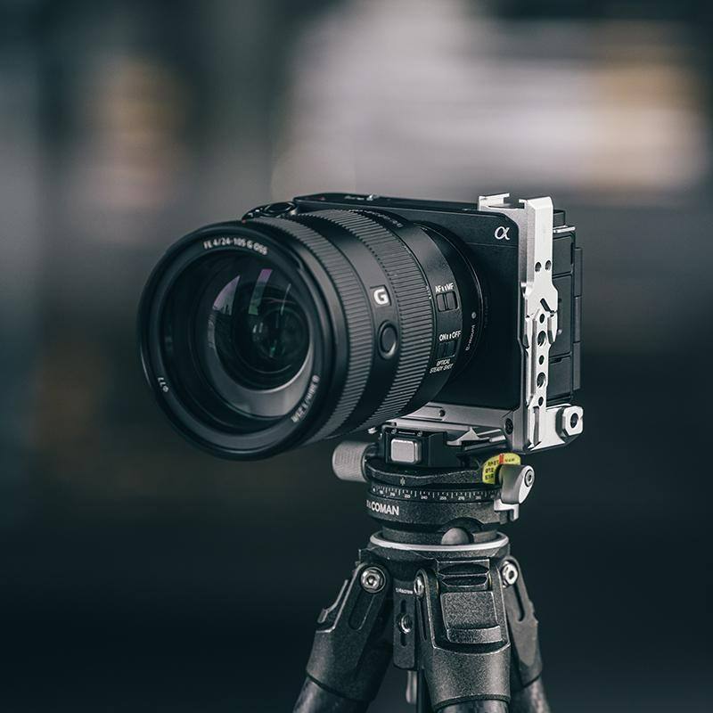 Falcam F22&F38&F50 Schnellspanner Camera L-Halterung Silk Silver (FOR SONY ZV-E1) C00B3503W