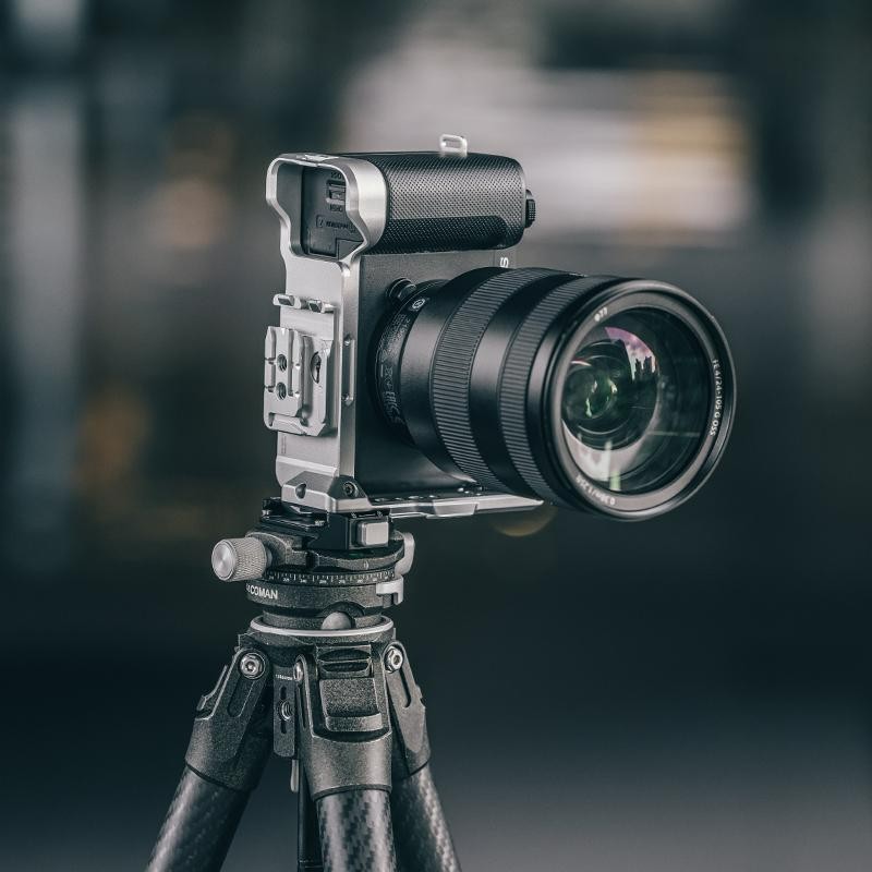 Falcam F22&F38&F50 Schnellspanner Camera L-Halterung Silk Silver (FOR SONY ZV-E1) C00B3503W