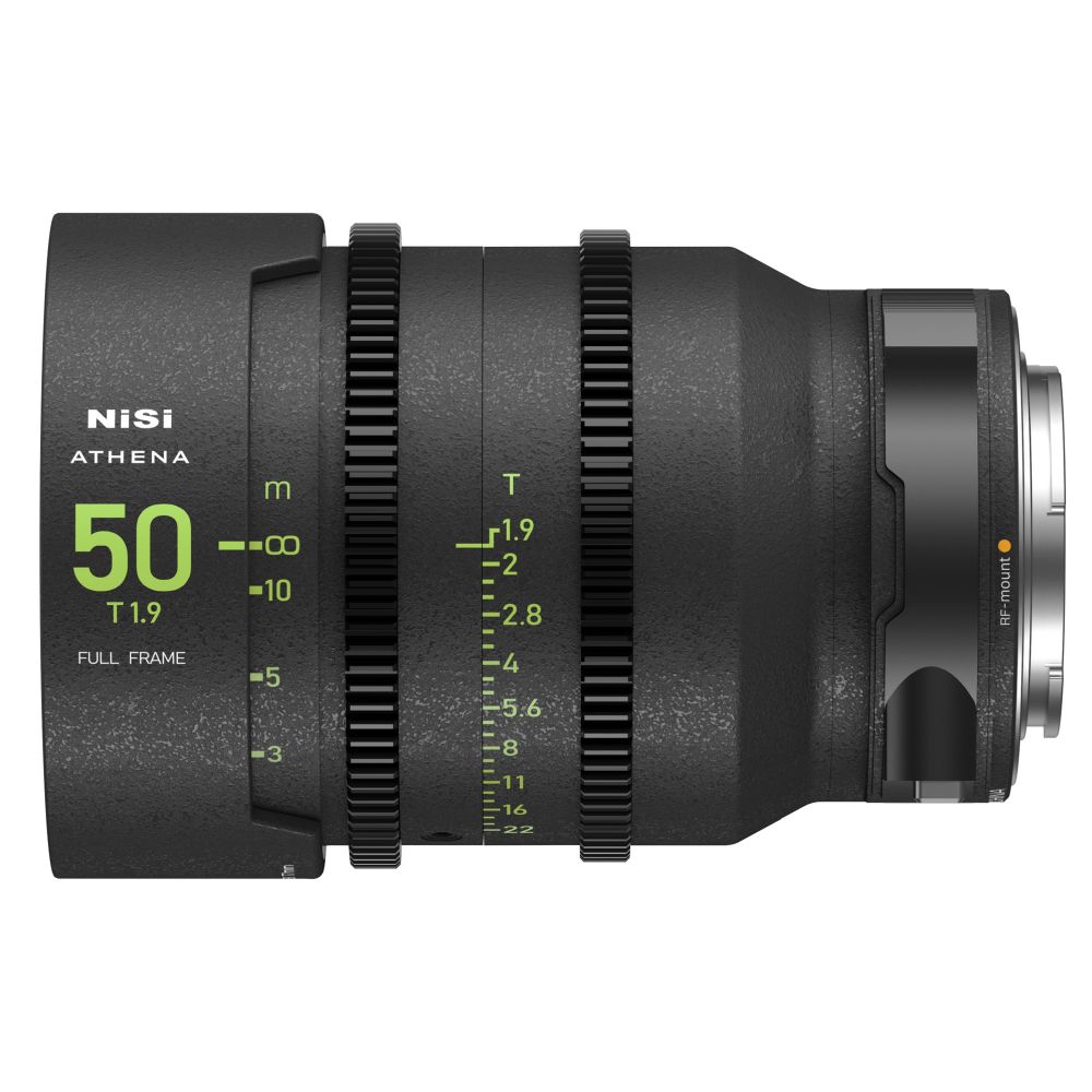 NiSi 50mm T1.9 Objetivo de cine de fotograma completo ATHENA PRIME (montura RF)
