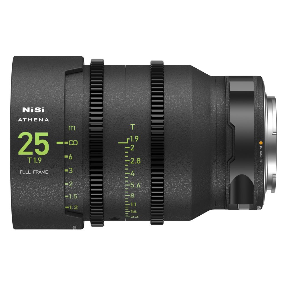NiSi 25mm T1.9 Objetivo de cine de fotograma completo ATHENA PRIME (montura RF)