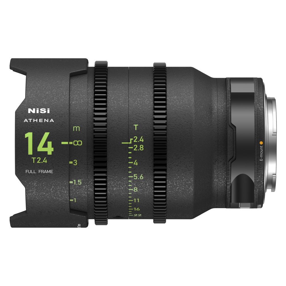 NiSi 14mm T2.4 Objetivo de cine de fotograma completo ATHENA PRIME (montura E)