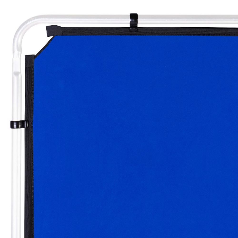 Manfrotto EzyFrame Hintergrundabdeckung 2 x 2,3m Chroma Key blau