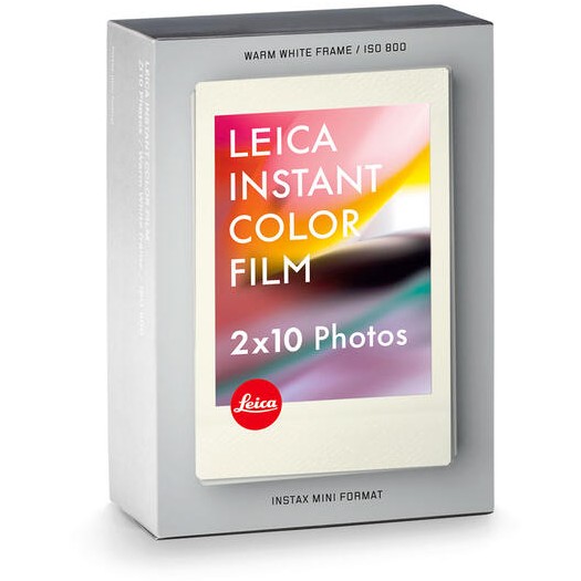 Leica 19679 Instant color film, warm blanco (doble pack / 20 slides)