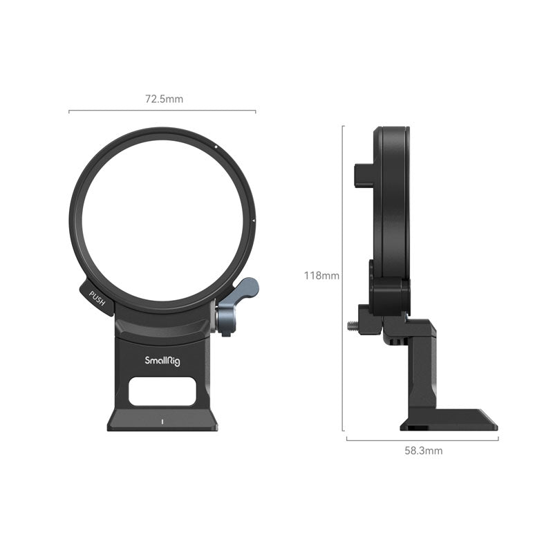 SmallRig 4424 Horizontal-to-Vertical Attacco Piastra per Sony Alpha 7C II / 7CR