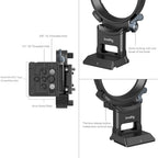 SmallRig 4424 Horizontal-to-Vertical Attacco Piastra per Sony Alpha 7C II / 7CR