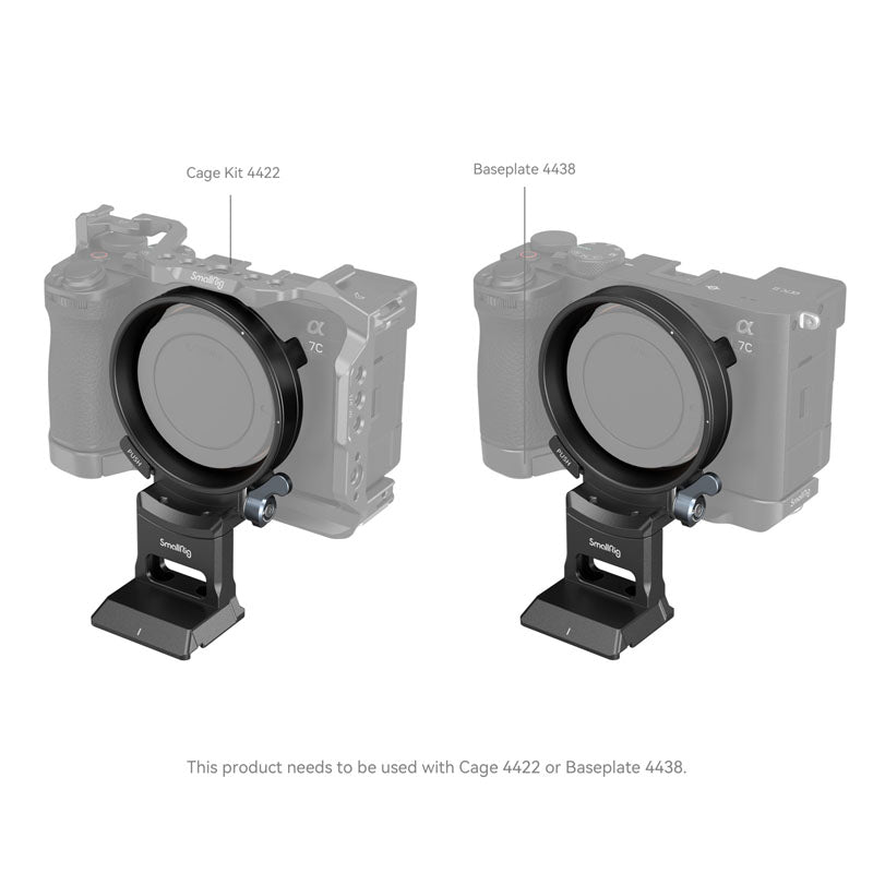 SmallRig 4424 Horizontal-to-Vertical Attacco Piastra per Sony Alpha 7C II / 7CR