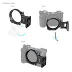 SmallRig 4424 Horizontal-to-Vertical Attacco Piastra per Sony Alpha 7C II / 7CR