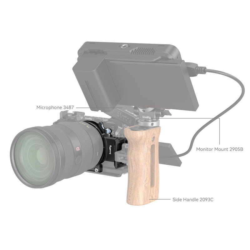 SmallRig 4424 Horizontal-to-Vertical Attacco Piastra per Sony Alpha 7C II / 7CR