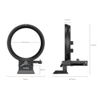 SmallRig 4300 Drehbare Horizontal-Vertikal-Montageplatte für die Canon EOS R Serie