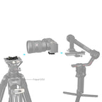 SmallRig 4234 Arca-Swiss / Manfrotto Compatible Attacco Piastra Kit