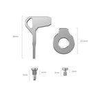 SmallRig 4385 Stainless Steel Screw Set with Screwdrivers