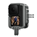 Telesin Jaula metálica para GoPro 9/10/11/12, horizontal+vertical