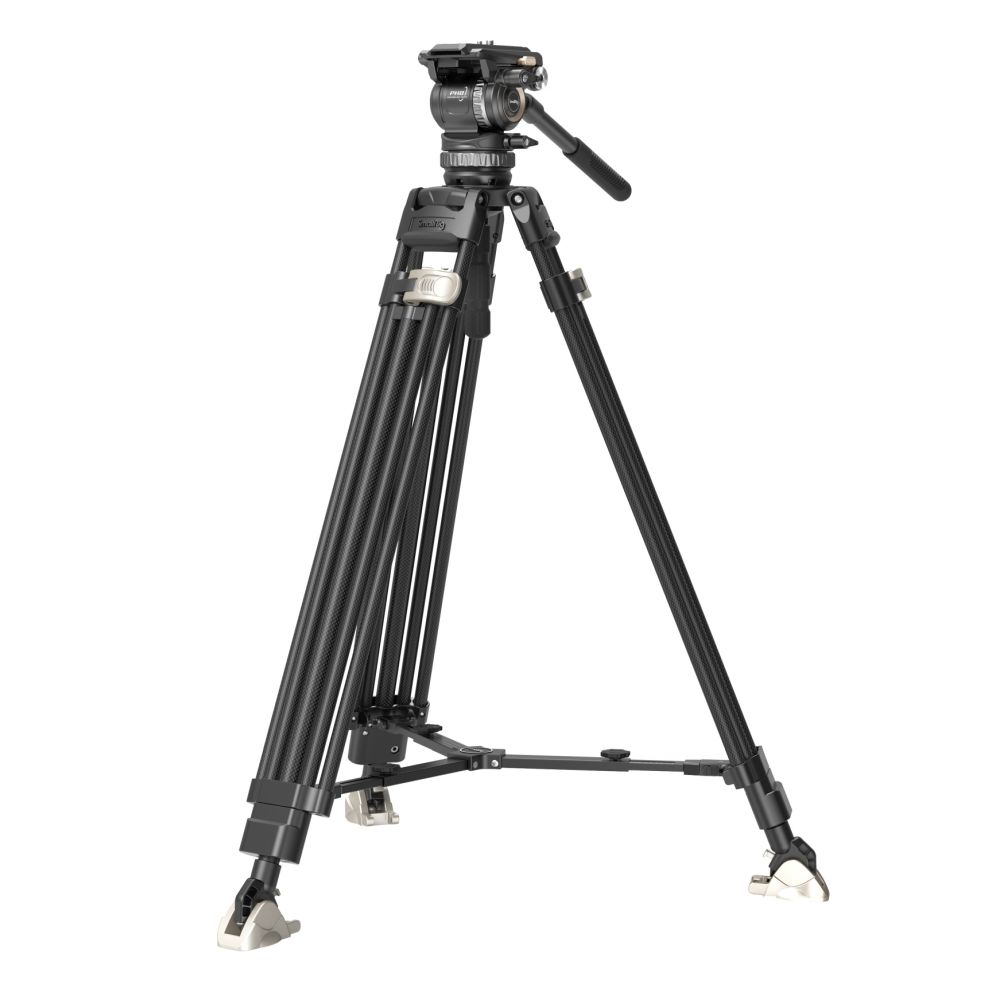 SmallRig 4465 Kit treppiede professionale con testa fluida