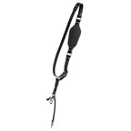 The Hantler Camera Shoulder strap Black / Brass, Large