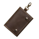 The Hantler Porte-cartes mémoire Marron chocolat / Laiton, 6x SD