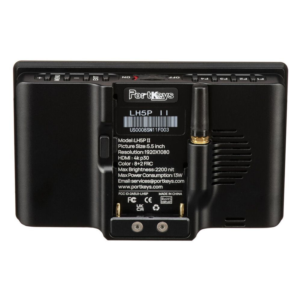 Portkeys LH5P II Monitor touchscreen HDMI 4K da 5,5".