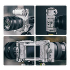 Falcam F22&F38&F50 Liberación rápida Bottom Placa Silk Plata (Para SONY ZV-E1) C00B3504W