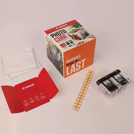 Canon PG-540/CL-541 ink + papel + photo frame naranja