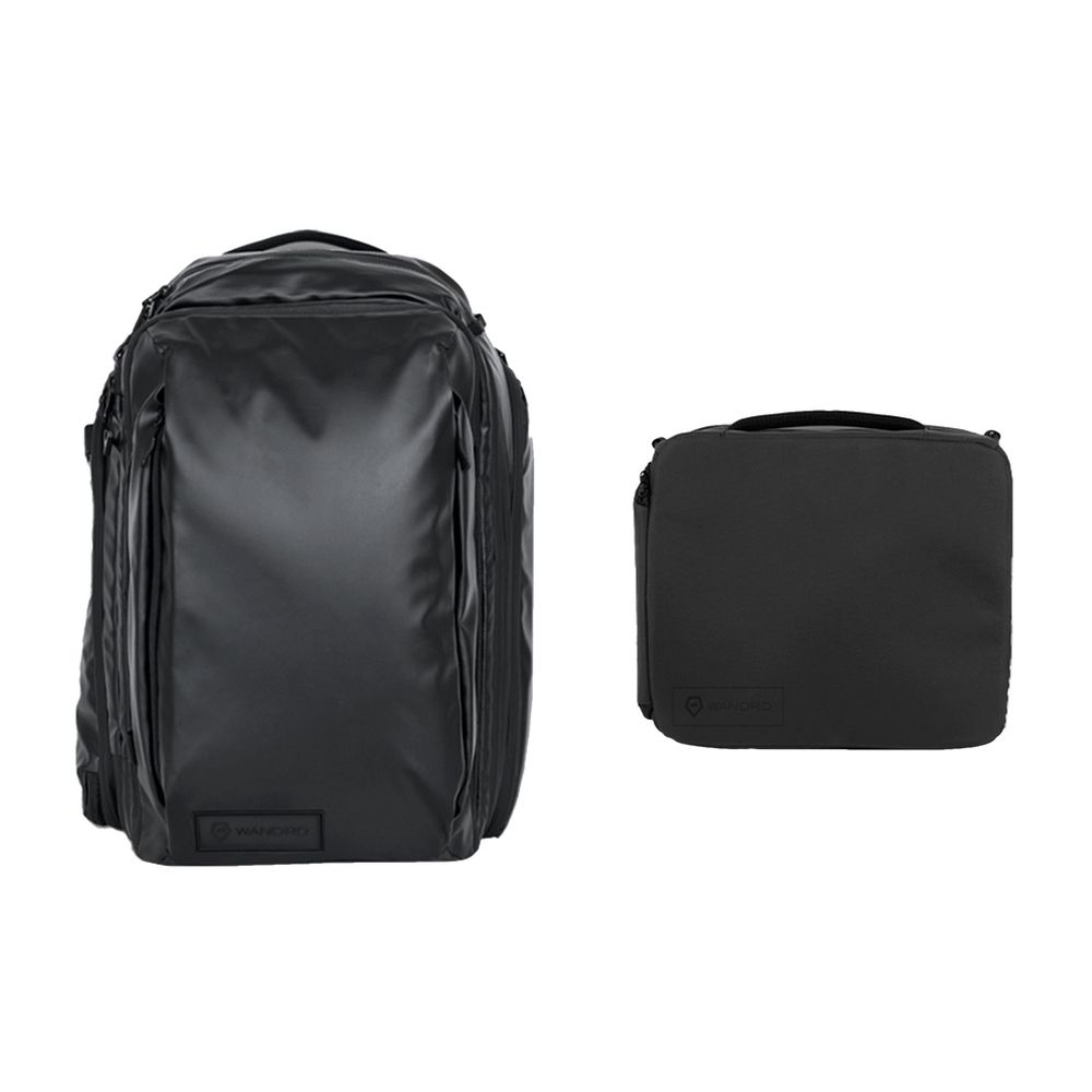 WANDRD Transit 35L Mochila de viaje Paquete esencial negro