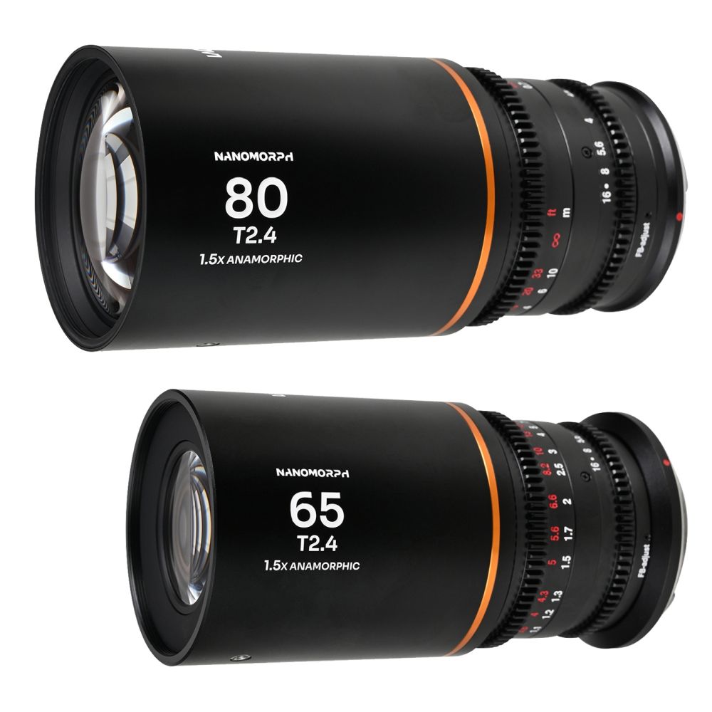 Laowa Nanomorph S35 (65mm, 80mm) Pacchetto (ambra) Canon RF