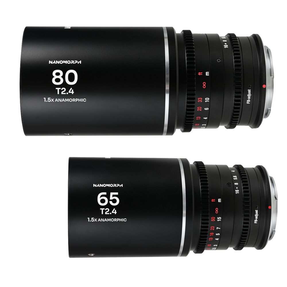 Laowa Nanomorph S35 (65mm, 80mm) Paquete (Plata) Nikon Z